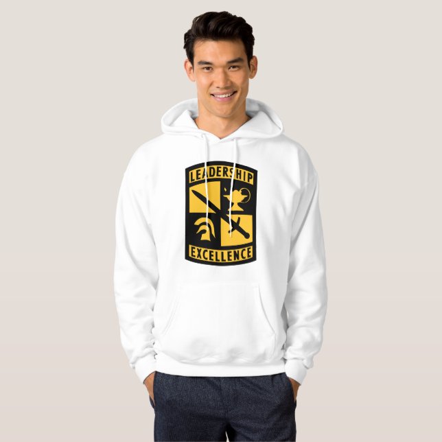 ROTC Reserve Officer Training Corps Militär Hoodie (Hel framsida)