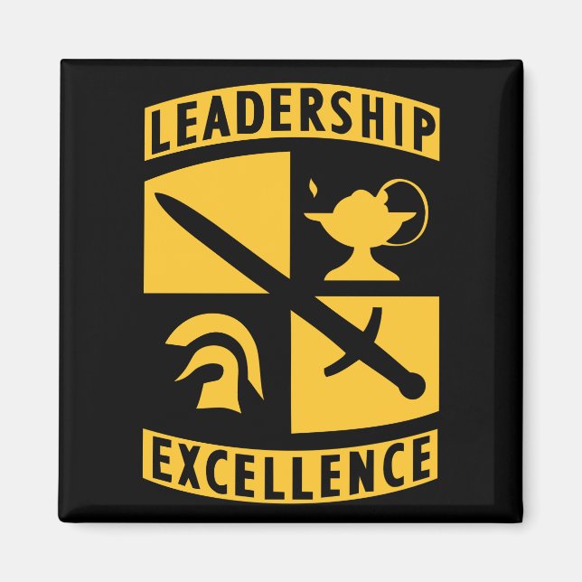 ROTC Reserve Officer Training Corps Militär Magnet (Framsidan)