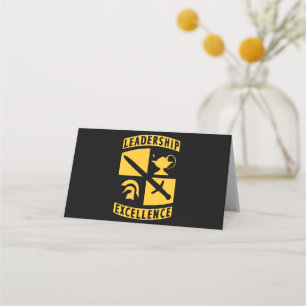 ROTC Reserve Officer Training Corps Militär Placeringskort