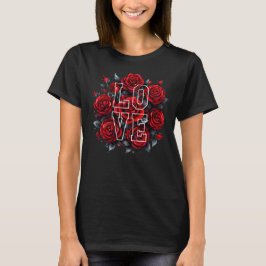 Rote Rosen - LOVE T Shirt