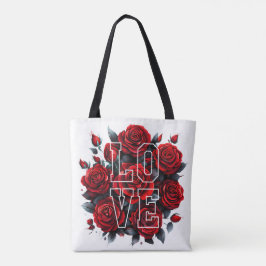 Rote Rosen - LOVE Tygkasse