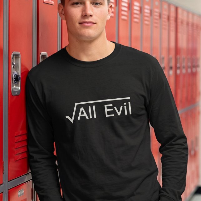 Roten Till Allt Ont Roligt Matematik Student Citat T Shirt (Skapare uppladdad)