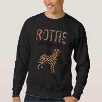 Rotera Mamma med leopard-utskrift för Rottweiler-H