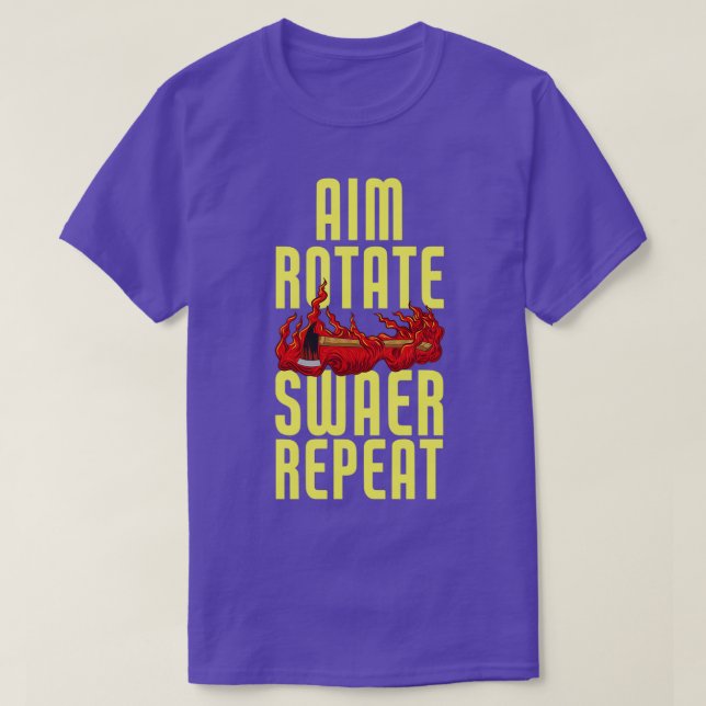 Rotera sötare Upprepa praktiskt ax-upprullning 3 T Shirt (Design framsida)