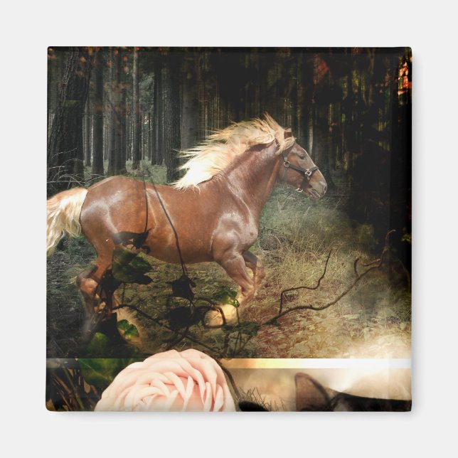 Roterad i Guds Kärlek Magnet (Framsidan)