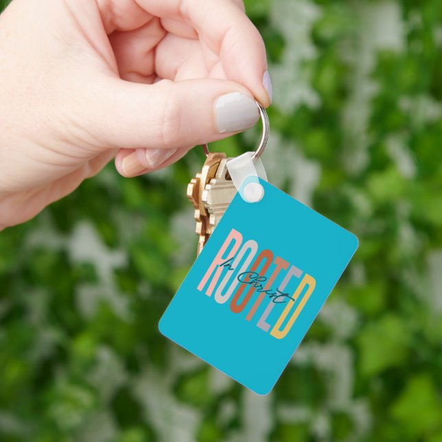 Roterad i Kristus Nyckelring (Hand)