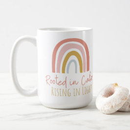 Roterad i Lugn, Stigning i Light Inspirational Mug Kaffemugg