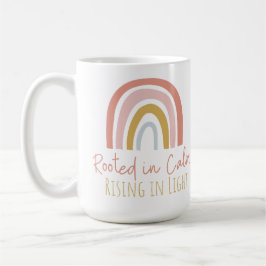 Roterad i Lugn, Stigning i Light Inspirational Mug Kaffemugg