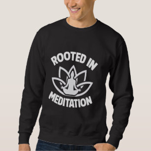 Roterad i Meditation Lång Ärmad Tröja