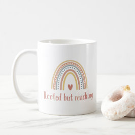 Roterad men når - Utformning av jordad tillväxt Kaffemugg