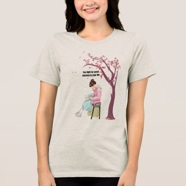 Roterade i ansträngningen, att nå framgång t shirt (Framsida)