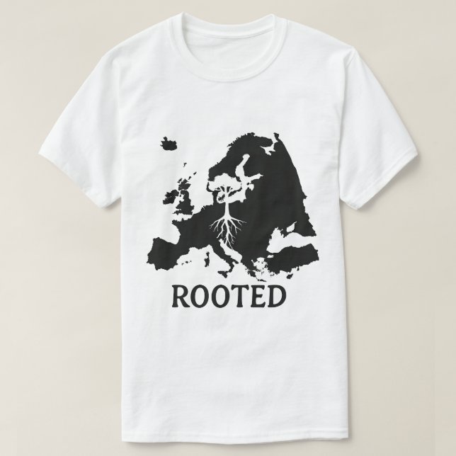 Roterade i Europa T Shirt (Design framsida)