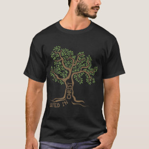 Roterade i Jesus Träd Christian Faith Gift I T Shirt
