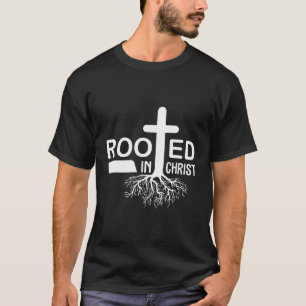 Roterade i Kristus - kristna T Shirt