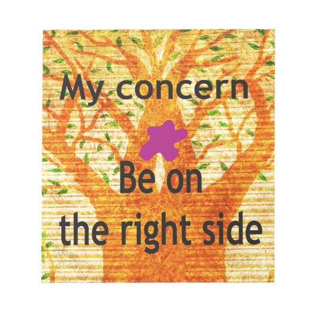 Roterade i Vintagen av Righteeness Baobab Perspect Anteckningsblock (Framsida)