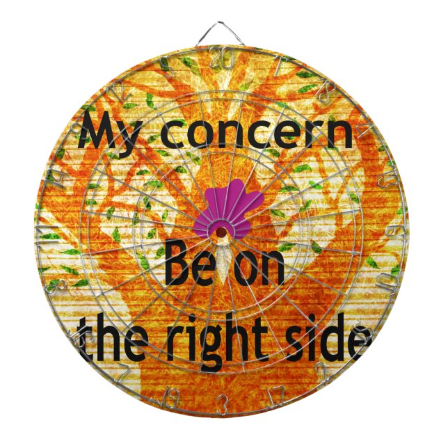 Roterade i Vintagen av Righteeness Baobab Perspect Darttavla (Framsidan)