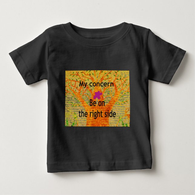 Roterade i Vintagen av Righteeness Baobab Perspect Tee (Framsida)