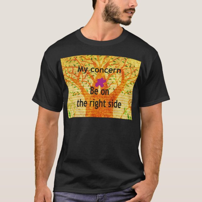 Roterade i Vintagen av Righteeness Baobab Perspect Tee (Framsida)