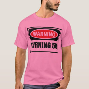 ROTERANDE 50 manar för varning T-tröja Tee Shirt