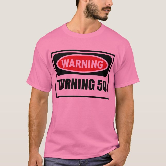 ROTERANDE 50 manar för varning T-tröja Tee Shirt (Framsida)