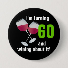 Roterande 60 och wining med rött knapp