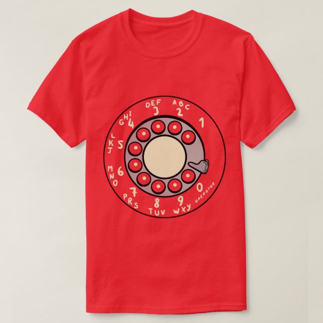 Roterande dialogruta t shirt (Design framsida)