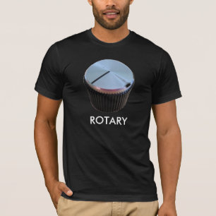 Roterande DJ-skjorta T-shirt