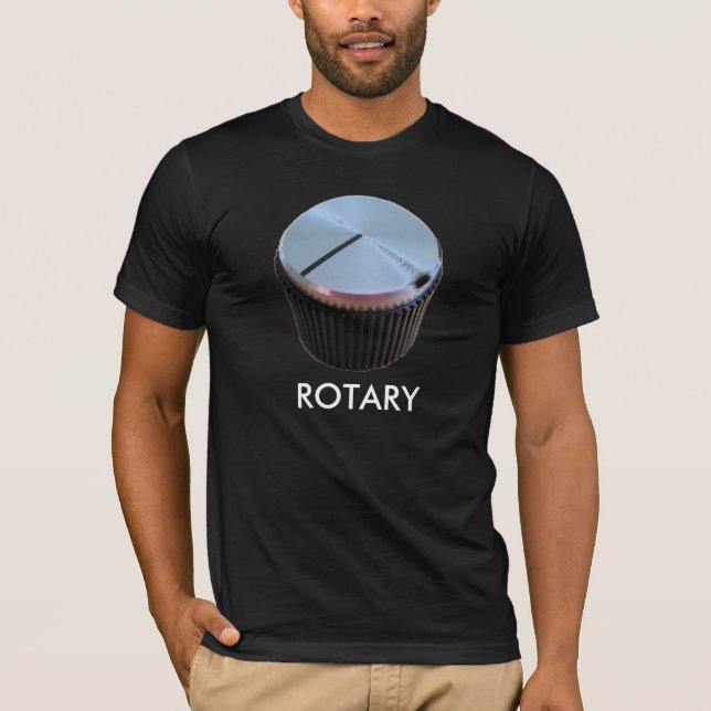 Roterande DJ-skjorta T-shirt (Framsida)