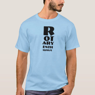 Roterande Enthusiest T skjorta Tee