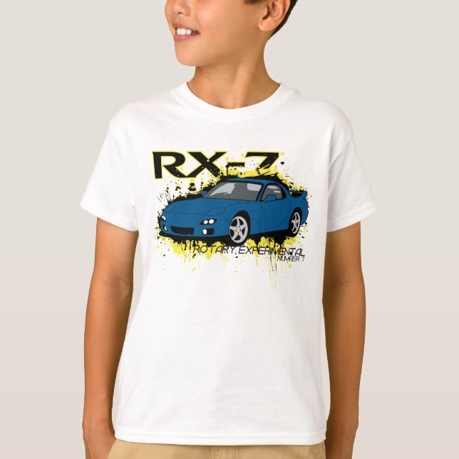 Roterande experimentellt t shirt (Framsida)