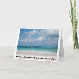 Roterande Klubb, fred och förståelse för julkort Helgkort