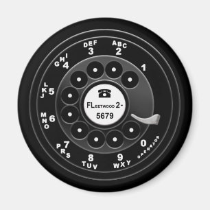 Roterande Mobil uppringning - Anpassningsbar 921 Magnet