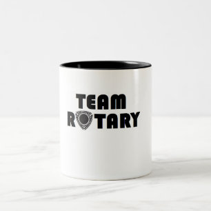 Roterande mugg för lag