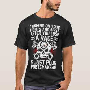 Roterande på din ljus och siren, efter du har t shirt