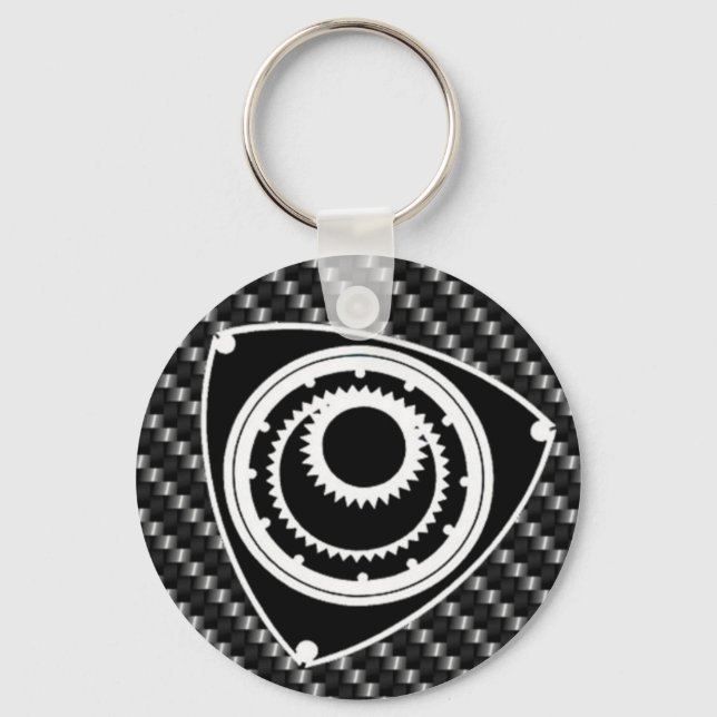 roterande rx rx8 mazda nyckelring (Framsida)