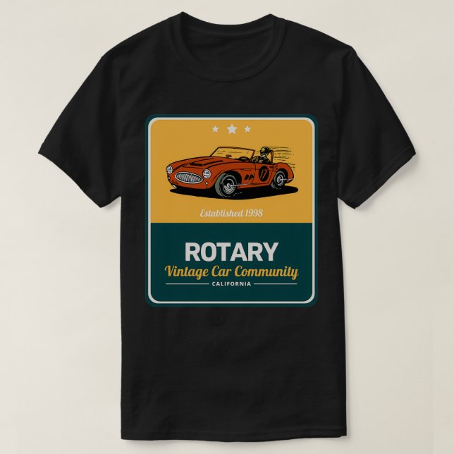 Roterande T Shirt (Design framsida)