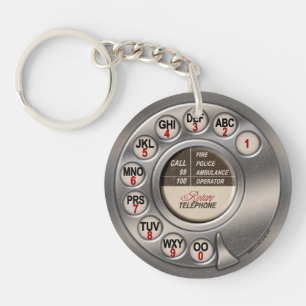 Roterande telefon för vintage