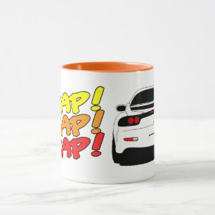 Roterande themed kaffekopp
