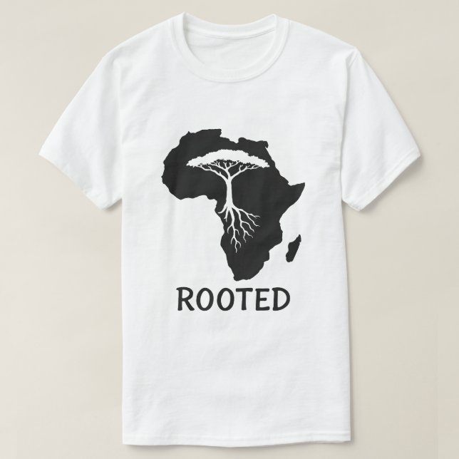 Roterat i Afrika T Shirt (Design framsida)
