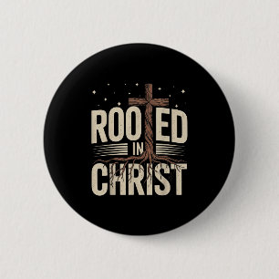 Roterat i Jesus Kor Christian Faith Relig Knapp
