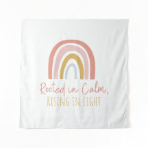 Roterat i Kanvastrycket Lugn - väggutskrift