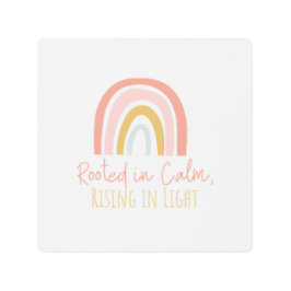 Roterat i Kanvastrycket Lugn - väggutskrift