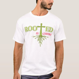 Roterat i Kristus Christian Faith Shirt T Shirt