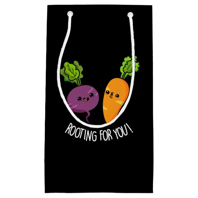 Rotering för din fantny Veggie Pun Mörk BG (Framsidan)