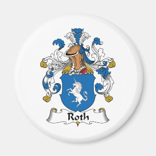 Roth familjvapensköld magnet