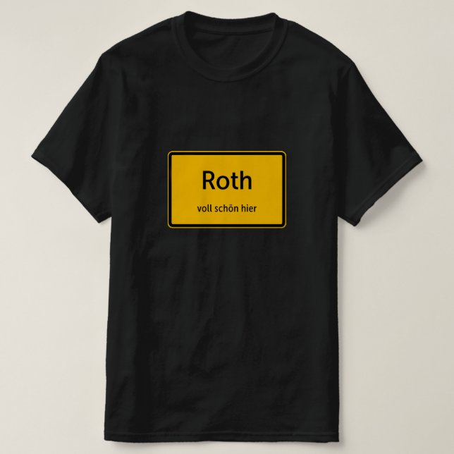 Roth Herren Männer T-Shirt Tshirt Shirt (Design framsida)