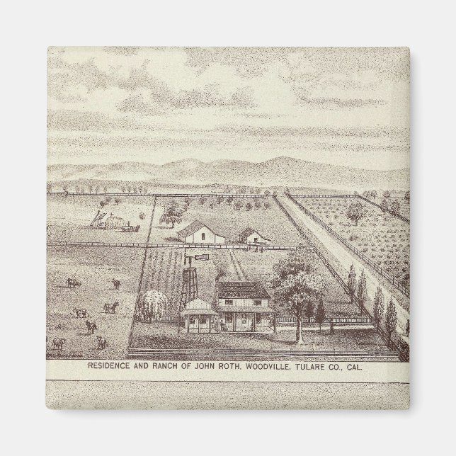 Roth, Skryssggs-rancher Magnet (Framsidan)