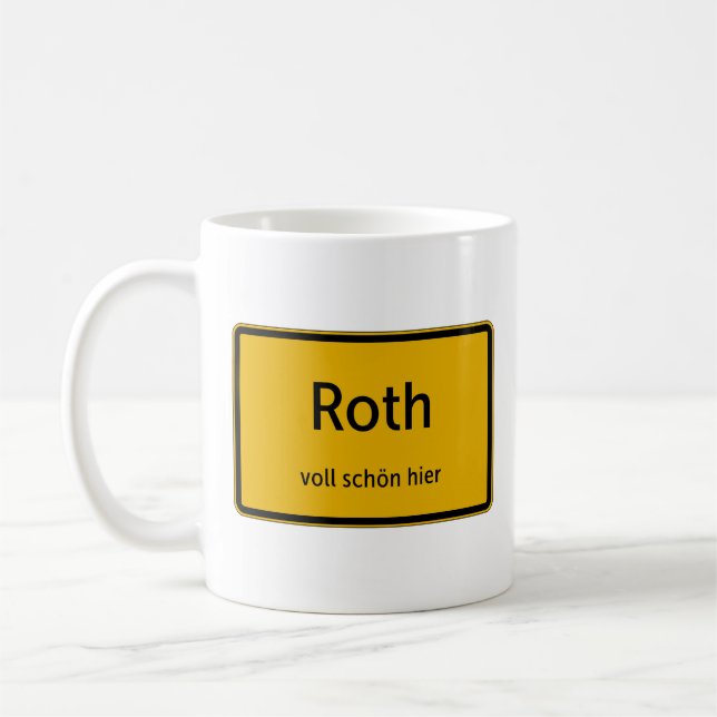 Roth Tasse Kaffeetasse Teetasse Kaffemugg (Vänster)