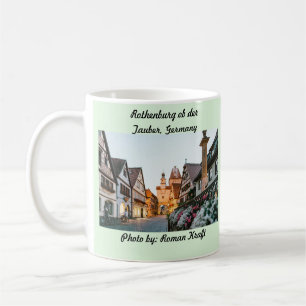 Rothenburg ob der Tauber, Tyskland Magnet Kaffemugg