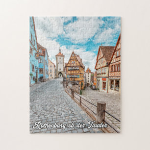 Rothenburg ob der Tauber, Tyskland Pussel
